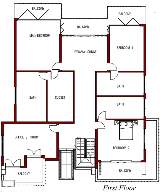 Domerius Floor plan 3